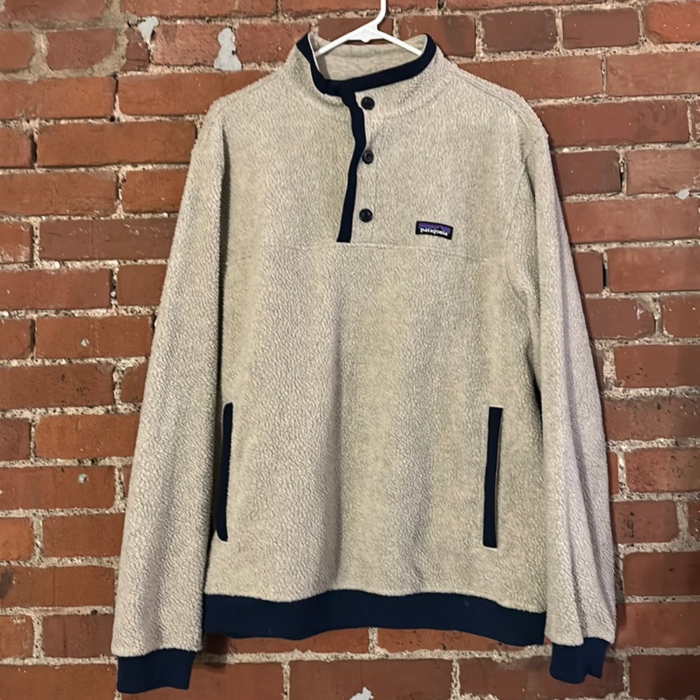 Patagonia Shearling Button Pullover